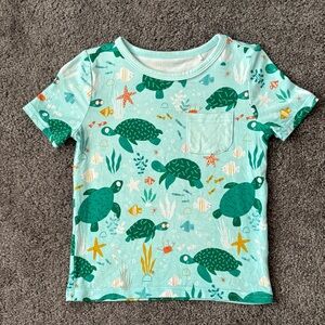 🐢Little Sleepies Sea Turtle Friends Pocket Tee